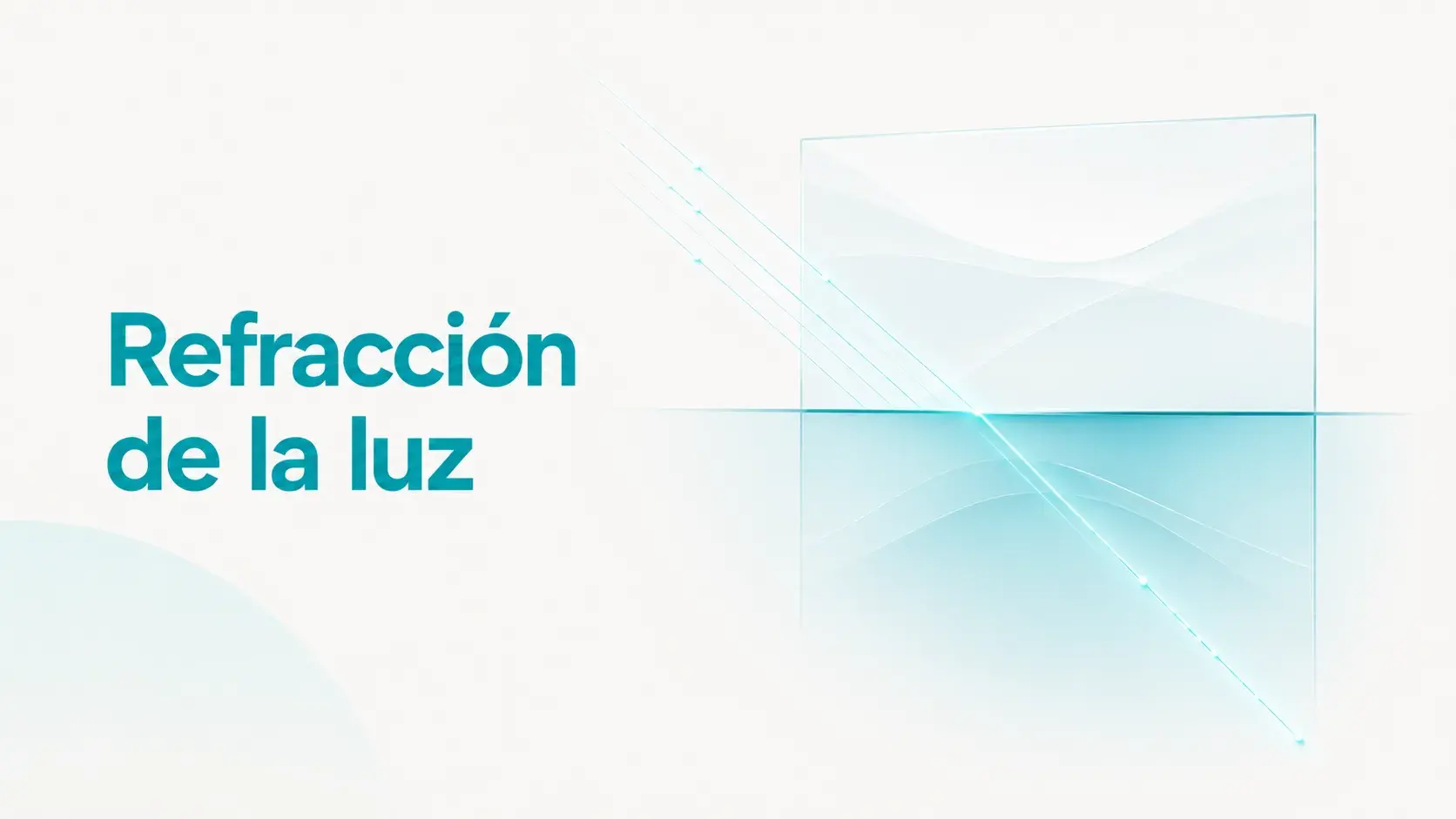 Vista previa de Refracción de la luz